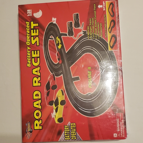 Toys Street Pounderz 2 Car Track Road Race Set 1 Poshmark